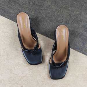 Alive Heels Chunky Sandal Hak Tahu Model Jepit Premium Bukan Abal-abal yang harga 20an Special For You Alive 02