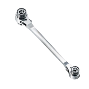 Compactly Ratchet cờ lê 8 Kích thước trong 1 công cụ chống trượt Grip hai đầu thiết kế cờ lê thép công nghiệp vật liệu bền màu