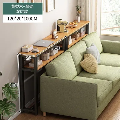 WENBO【JYJU】Meja Panjang Home Compact Console Table Long Narrow Sofa Table Bar Table Bedside Slim Gap Table 缝隙置物柜