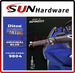Pilox Diton Dashboard Coating Blue 9804 400 cc Biru Panel Dasbor Pilok Pylox Cat Semprot