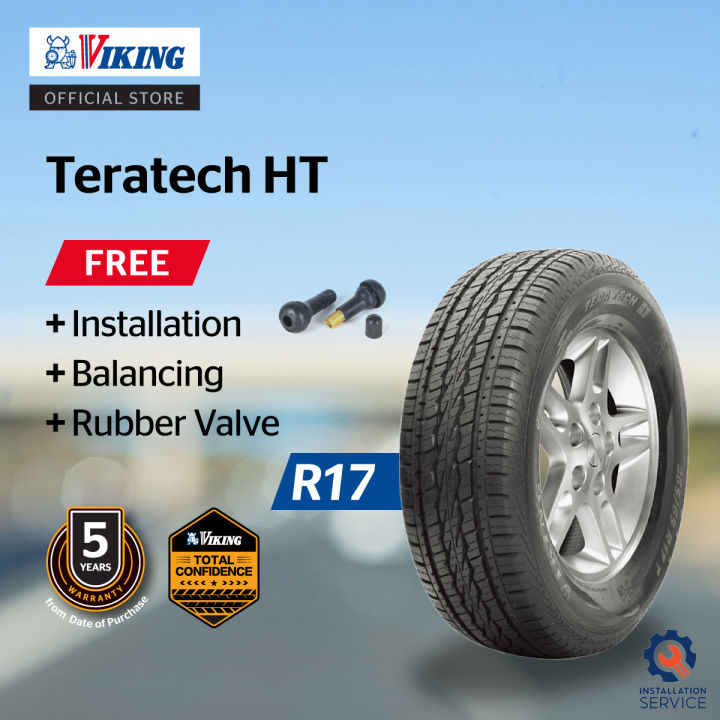 Viking Teratech HT R17 225/60 235/65 265/65 (with installation