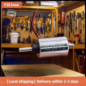 【Local shipping】 1 Piece DIY Fingerprint Lock DC 7.4V 9V 12V Mini Round 10MM Cylinder Suction Push-Pull Type Linear Solenoid Electromagnet