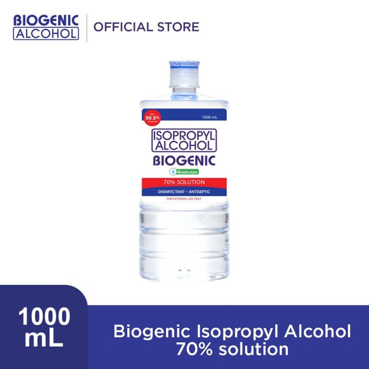 Biogenic Alcohol 70% Isopropyl 1 Liter