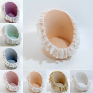 Trẻ sơ sinh đạo cụ chụp ảnh sofa photostudio đặt ra đồ nội thất ghế ren lễ tắm trẻ hàng tháng lễ kỷ niệm Photoshooting trang trí