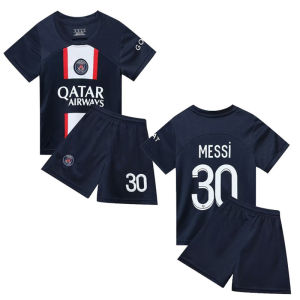 Wholesale Childrens Argentina No. 10 Messi No. 7 Ronaldo Jerseys Kindergarten Training Uniforms Soccer Uniforms Sports Sets Boys