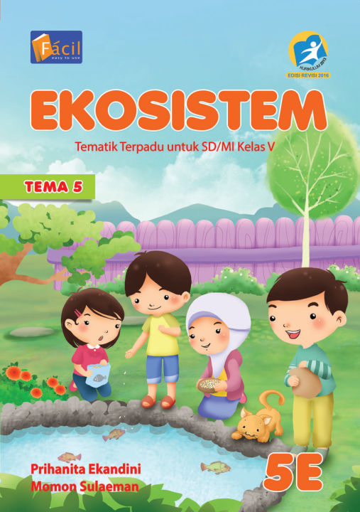 BUKU TEMATIK TERPADU 5E KELAS 5 SD K13 REVISI FACIL GRAFINDO | Lazada ...