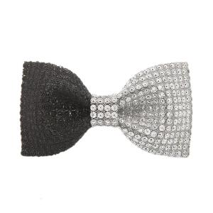 Delicate Pre Tied Bow Tie with Rhinestones Suitable for Parties and Weddings Colorful Collar Bow Tie Necktie