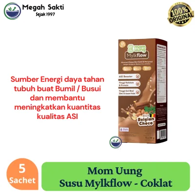Mom Uung Susu Mylkflow BELGIAN CHOCO | Momuung Pelancar Asi Vegan Lactose Free