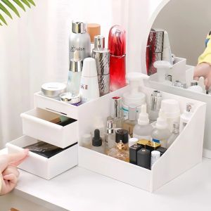 Hộp Đựng Đồ Đa Năng 3 Ngăn Kéo Nhiều Ngăn | Kệ Đựng Mỹ Phẩm Văn Phòng Phẩm Để Bàn Gọn Dễ Lấy