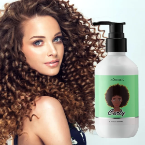 Kormesic Curly Hair Care Cream Collagen 200 ML Cream Perawatan Rambut Keriting Kering & Rusak