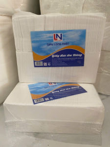 COMBO 2 BỊCH GIẤY RÚT QUÁN ĂN LONG NHẬT 800 GRAM CAO CẤP- GIẤY RÚT TRẮNG DAI KHÔNG BỤI