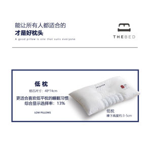 Shaped buckwheat partitioned neck support pillow core for adults home use sleep aid hotel all-cotton pillow non-collapsing pillow core