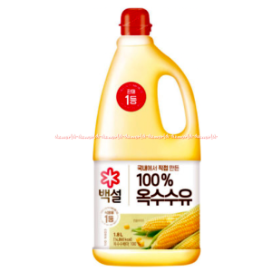 Minyak Jagung Korea 1.8L Beksul Minyak Jagung Corn Oil Minyak Impor Komposisi 100% Jagung