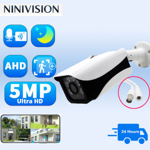 OVERSCAM 2.5K AHD Bullet Camera - 5MP Face Detection Waterproof CCTV Analog BNC Outdoor Security CCTV Camera