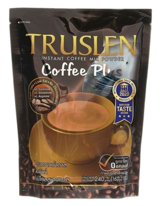 Truslen Coffee Plus Collagen - Truslen Coffee ทรูสเลน คอฟฟี