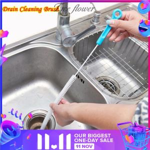💥🎁Free Gift🎁💥2 Pcs Pipe Cleaning Brush Sewer Dredger Sink Overflow Drain Remove Blockage Cleaner Kitchen Tool Bathroom Hair Remover