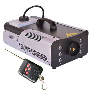 เครื่องทําควันสโม๊ค เครื่องพ่นควัน เครื่องพ่นปรับอากาศ พ่นฆ่าเชื้อ สโม๊ค 1500w แบบมีไฟ ใช้งานไร้สายได้ พ่นซ้อมดับเพลิง พ่นฆ่าเชื้อ