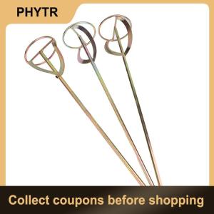 【PHYTR】 1pcs S-type Mixer Drill Paint Stirring Rod Handheld Paint Plaster Mortar Mixing Paddle Machine Power Tool Accessories