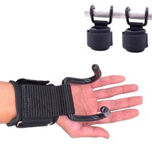Dây đeo cổ tay tập gym kèm móc chữ J chịu lực cao