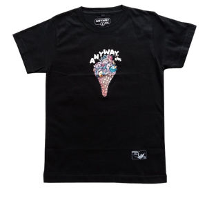 Anyway Kaos Anak "Ice Cream" Black 024