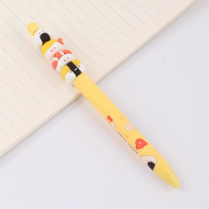 Creative Cute Cats Diary Sushi Train Fun Beading 0.5mm Black Ink Gel Pen Student Writing School Office Stationery