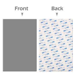 New Laser Rubber Sheet Pad for Laser Engraving Machine to Make Sealer Stamp 297x210mm A4 2.3mm