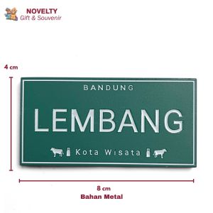 Souvenir Magnet Kulkas Lembang oleh oleh Jawa Barat Indonesia