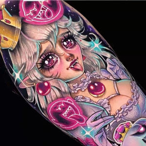 Steadyink Anime-Inspired Waterproof Temporary Tattoo Stickers for Cosplay & Festivals - Ready Stock