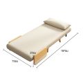 โซฟาปรับนอน โซฟาเบด  sofa bed โซฟา 1 ที่นั่ง โซฟาปรับเอนได้  มีให้เลือก 3 สี. 