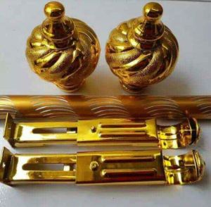 BATANG GORDENG GORDEN RUMAH  BRECKET GORDENG MAHKOTA  BATANG GORDEN FULL SET ASESORIS RUMAH