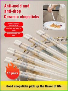 Cutlery Set Hot Hands Tableware Light Luxury Non-slip Safe and Healthy High Temperature Resistance