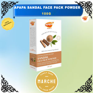 APAPA Sandal Face Pack Powder 100g #Marche Family Shop#