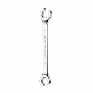 GTRBFDS Mirror Finish Flare Nut Wrench Double Head 8-19mm Brake Line Wrench Hand Tool Open Ring Open Ring Spanner Car Repair
