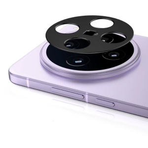 Precisions Cut Metal Lens Guard for Select Model Camera Lens Protections With Fingerprint Resistant Coating Aluminum