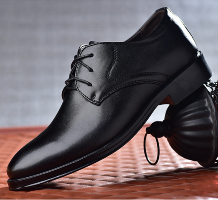 Branded black on sale formal shoes