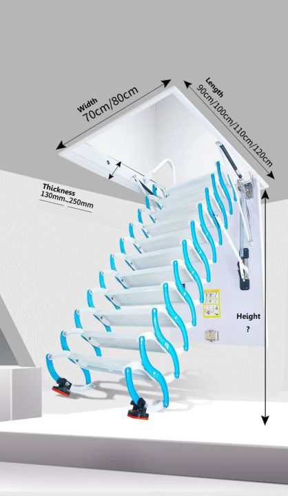 Automatic Folding Stairs/Loft Ladder/Attic Staircase/Invisible Ladder ...