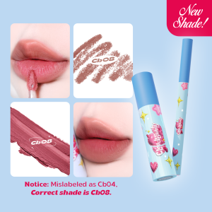 CLOUDBEAUTY Lipmousse & Lip Shadow Set non- drying formula matte soft and smooth Creamy texture 7 Shades Lipstick