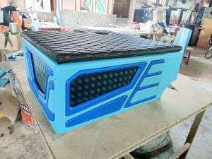 เบาะนอน กระบะตัวและเทคนิคการเดินทางด้านในเก็บของได้ แถมเบาโลก กระบะตอนเดียว