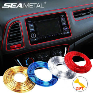 DIY Car Moulding Trim Strips Dashboard Door Gap Decoration Lines Interior Accessories