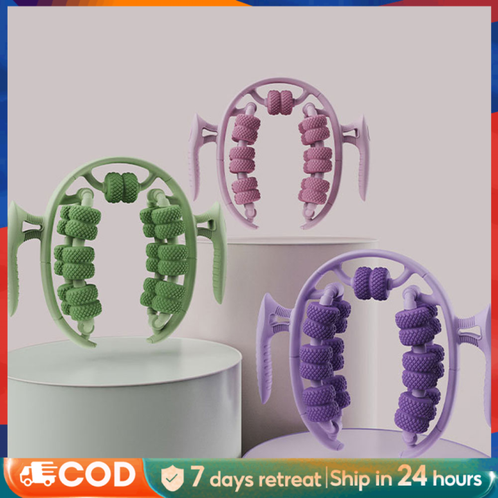 Multifunctional Foam Roller 26 Wheel Annular Leg Clamp Massager Anti
