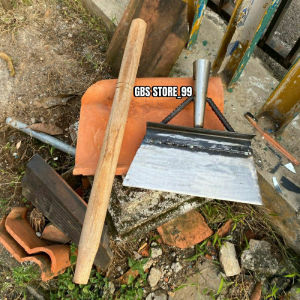 NEW Sekop Baja Mangan Tebal - Alat Sekop Multifungsi buat Rumput Liar - Alat Berkebun