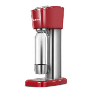 Lecon เครื่องทำน้ำโซดาแบบพกพา เครื่องดื่มอัดลมเครื่องฟองใช้ที่ร้านและครัว ระบบลดแรงดันอัตโนมัติ ตอนเปิดร้านชานม ร้านร้านอาหารความมี