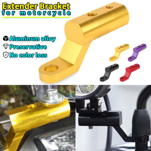 PMShop Universal Rearview Mirror Extender Bracket Adapter Holder Mount Motorcycle