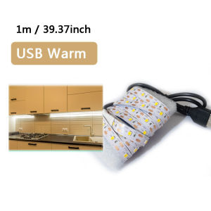 2835 White Strip Light 5v TV Backlight USB Warm White Motion Sensor Strip Light