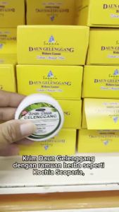 Krim Panau Kurap Gatal Kulit dan Lain-Lain Daun Gelenggang / Sabun Gelenggang