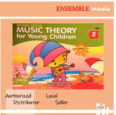 POCO Music Theory for Young Children - Book 1 Book 2 Book 3 Book 4