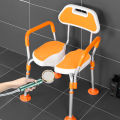 Ghế Tắm Đa Chức Năng Cao Cấp Cho Người Già,  Bô Tắm Người Bệnh Điều Chỉnh 6 Mức Chịu Tải 125kg. 