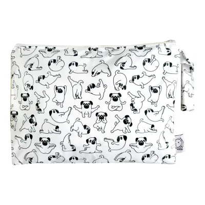 FLOCK THREE 20cm x 29cm Waterproof Wet Bag Diaper Bag Gadgets Pouch for Swimming Travel Toiletries Umbrellas with Zippered Pocket