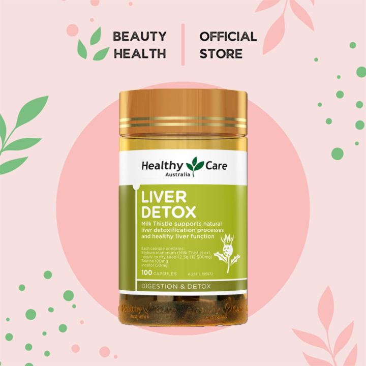 Healthy Care Liver Detox l 100 Capsules [BeautyHealth.sg]