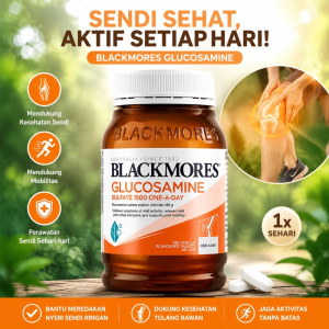 【180s】Blackmores Glucosamine Sulfate 1500mg Tablets 180s